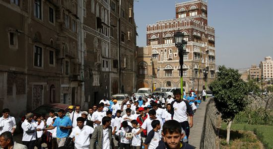 Şiddete karşı 'Huzur Maratonu'